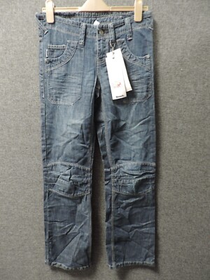 Bench Plymouth Work Style Jeans Blau W26 L32 LN042 II 01