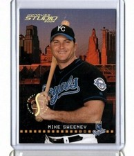 2004 Donruss Studio Proofs 5/50 Mike Sweeney #99 Kansas City Royals