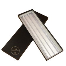 3.375" x 13.125" Replacement Medicine Cabinet Clear Plastic Shelf (1 Pcs)