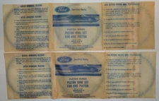 GENUINE FORD OEM NOS One Partial Set Piston Rings B8AZ-6148-A Thunderbird V8
