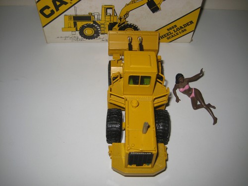 CATERPILLAR 988 B RADLADER PACMAN STRIPES LOGO #167.4 NZG 1:50 OVP - Picture 5 of 9