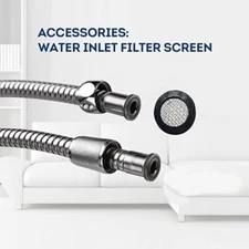 JOMOO 1200mm Chrome Flexible Shower Hose Stainless Steel