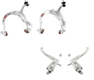 DIA COMPE OLD SCHOOL BMX TECH 3 MX121 LEVERS With MX1000 Brakes Sliver F/R