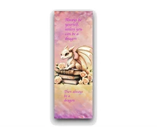 Bookmark always be a dragon collectable unique gift for readers dragon collector