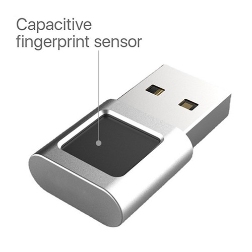 Biometrischer Mini USB Fingerabdruckleser *Scanner für Windows 10 11Hallo PC - Afbeelding 5 van 6