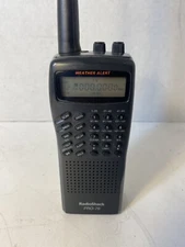 RADIO SHACK PRO-76 HAND HELD WEATHER RADIO SCANNER 200 CHANNELS ~ Tested Works