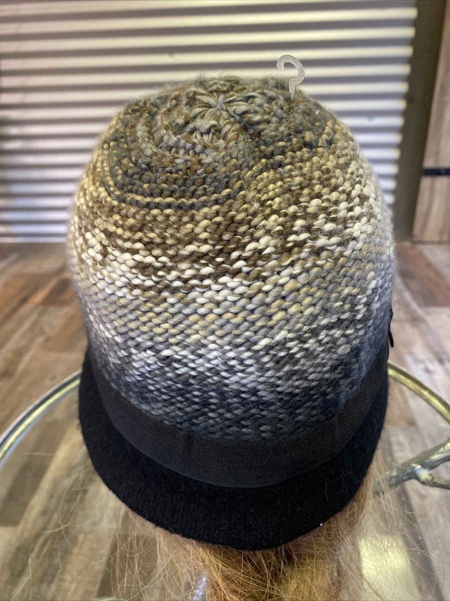 Garniture De Chapeau Cloche August Accessories - Noir Et Argent, Taille Unique - Neuf