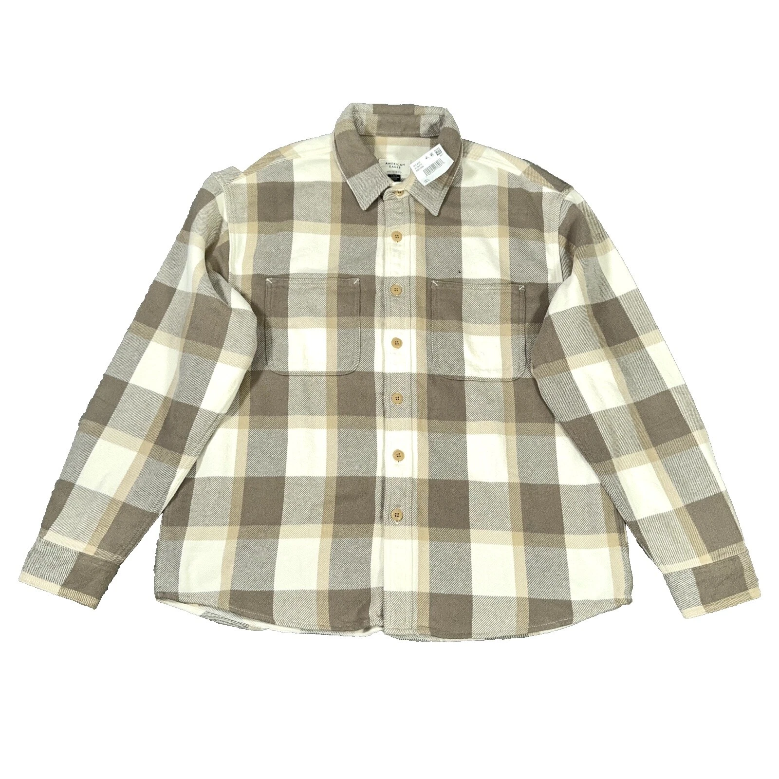 American Eagle Outfitters Long Sleeve Size L Shirts for Men