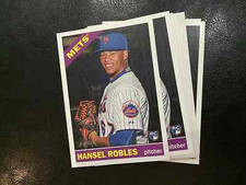 2015 Heritage High Number #612 Hansel Robles 9 count all Rookie Card lot NY Mets