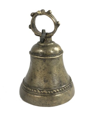 Heilig Pooja Glocke Traditionell Handmade Religiös Tempel Worship G70-346