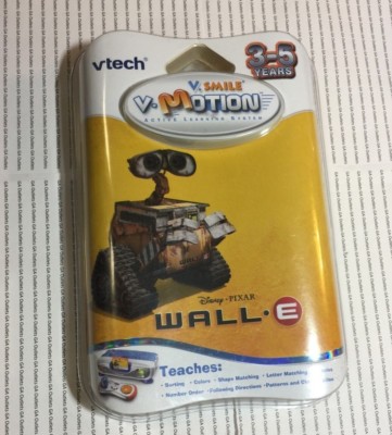 V.Smile Wall-E Vtech V.Smile 2008 MOTION Active Learning Disney Pixar  Ages 3-5