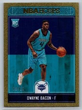2017 NBA Hoops #290 Dwayne Bacon 8/10 Gold NrMt-Mint