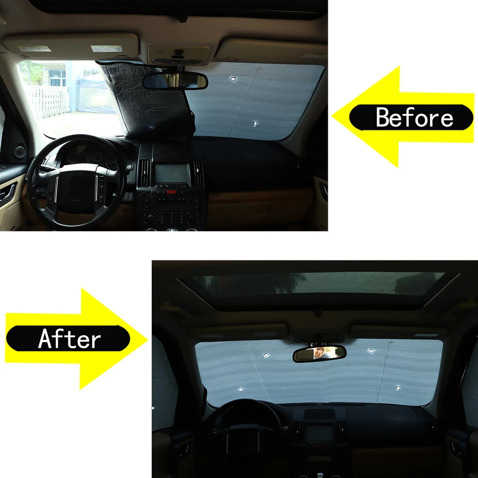 Front Rear Windshield Side Window Sun Shade for LAND ROVER FREELANDER 2 2007-16 - image 3 of 4