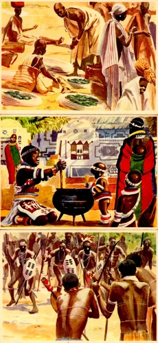 Collectible pictures_Sanella pictures collectible Africa