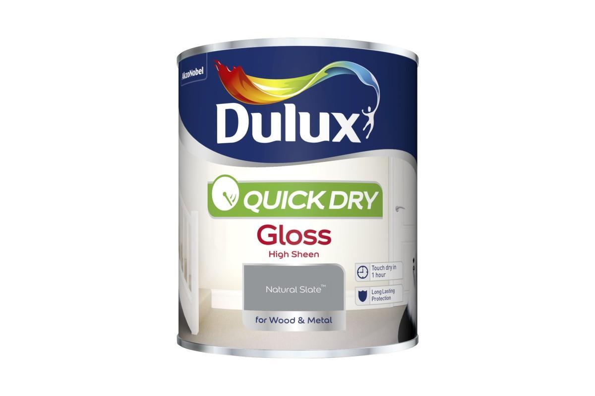 DULUX QD GLOSS NATURAL SLATE 750ML