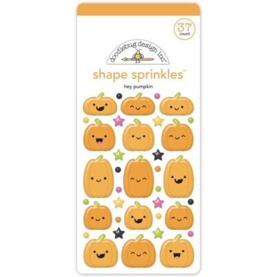 Doodlebug ~ HEY PUMPKIN ~ Hey Pumpkin ~  Shape Sprinkles ~ Enamel Dots