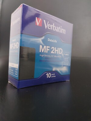 Original verpackt! Verbatim DataLife MF 2HD, 10er Pack Disketten