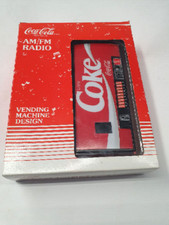 Coca Cola AM/FM Radio, Vending Machine, Automatendesign, 1989, OVP unbenutzt