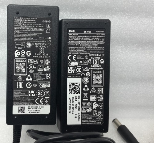 Dell Big Pin Power Adapters 19.5V 3.34A 65W - x10 - 第 3/6 張圖片