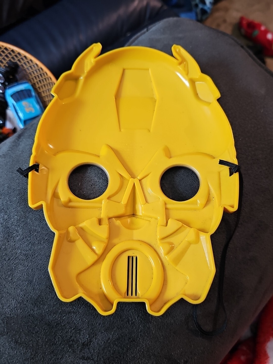 Transformers Bumblebee Plastic Face Mask Hasbro 2… - image 8