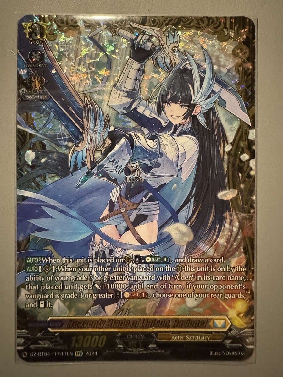 CARDFIGHT VANGUARD HEAVENLY BLADE OF LIAISON RAZIONEL DZ-BT04