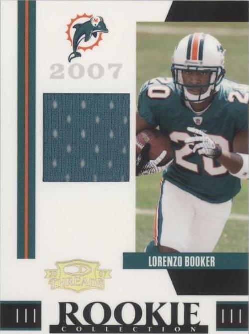 2007 Donruss Threads Lorenzo Booker #RCM-22 - 1 of 1