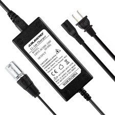 3-Pin XLR AC/DC Adapter For Heybike Cityscape HU-XI-152 350W Electric Bike Power