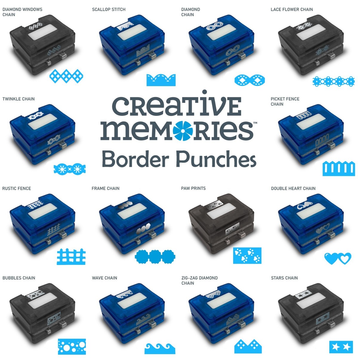 Creative Memories ボーダーメーカーシステム＆カートリッジ Zebra Stripes Border Maker - Creative Memories