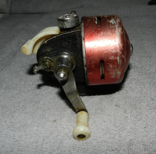 Vintage Viking F-120 Closed Face Fishing Reel Working - Picture 5 of 10