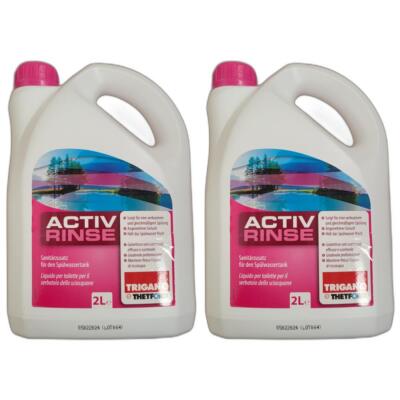 8,13EUR/1l 2 x TRIGANO by THETFORD Sanitärzusatz ACTIV RINSE 2 Liter