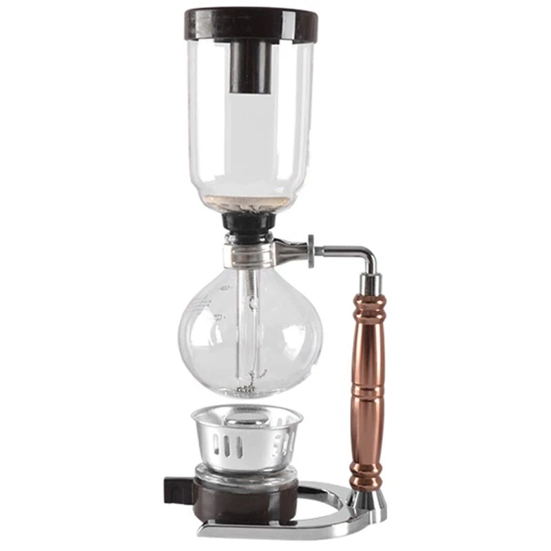 Hot Japanese Style Siphon Coffee Maker Pot Vacuum Glass Type Coffee Machine