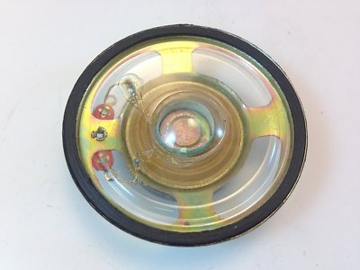 1 PIECE - CES - 2.25'' ROUND POLY WEATHER RESISTANT SPEAKER .5WATT@8OHM # ZYD582