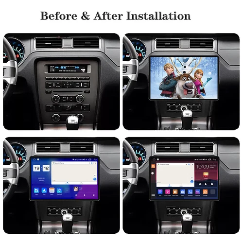 13.3'' Car Stereo for Ford Mustang 2010 2011 2012 2013 2014 Touchscreen Radio - Picture 2 of 15