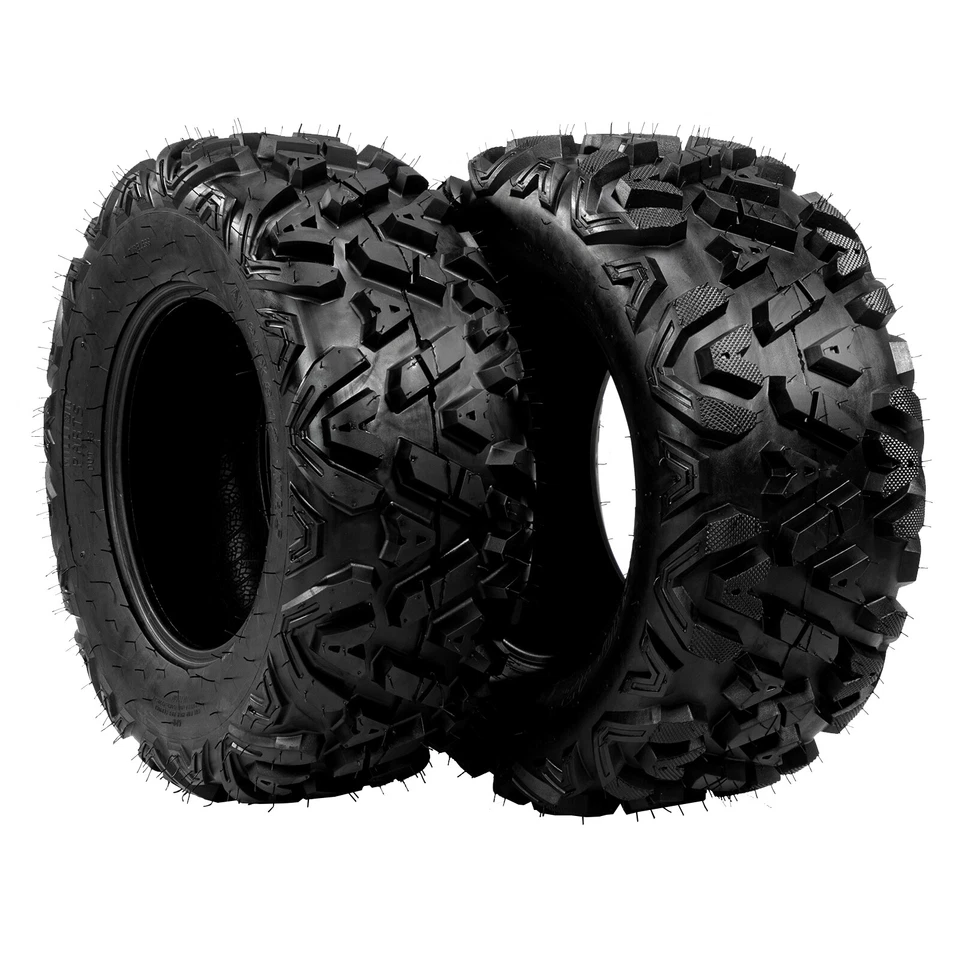 4 * TIRE SET ATV TIRES 25" 25x8-12 25x10-12 with warranty 6ply front & rear - Image 3 of 4