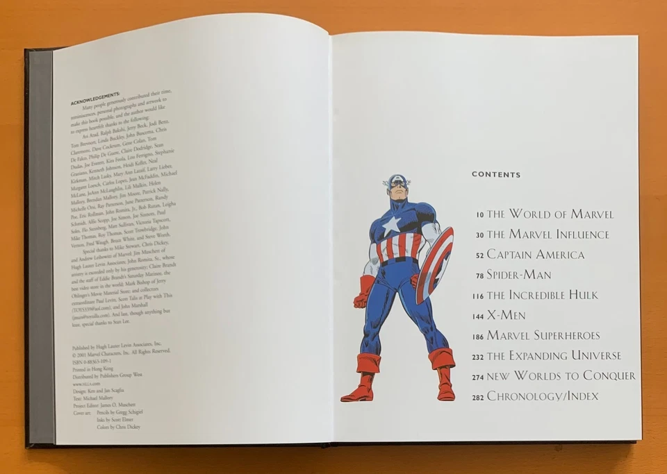 Marvel The Characters And their Universe Hardcover Leatherbound (2001) 288 pages - Image 4 of 4