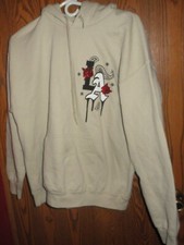 LOS ANGELES DRIPPIN POPULAR POISON HOODIE GREY ADULT LARGE PULLOVER gangster