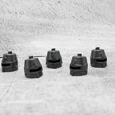 5pack Templar Knight Helmet Blocks Accessories for Minifigures gc3tk25