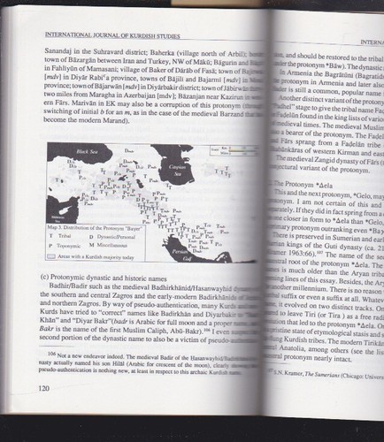 THE International Journal of Kurdish Studies Vol. 6, No. 1 &2 Paperback 1993 LN - Foto 5 di 6