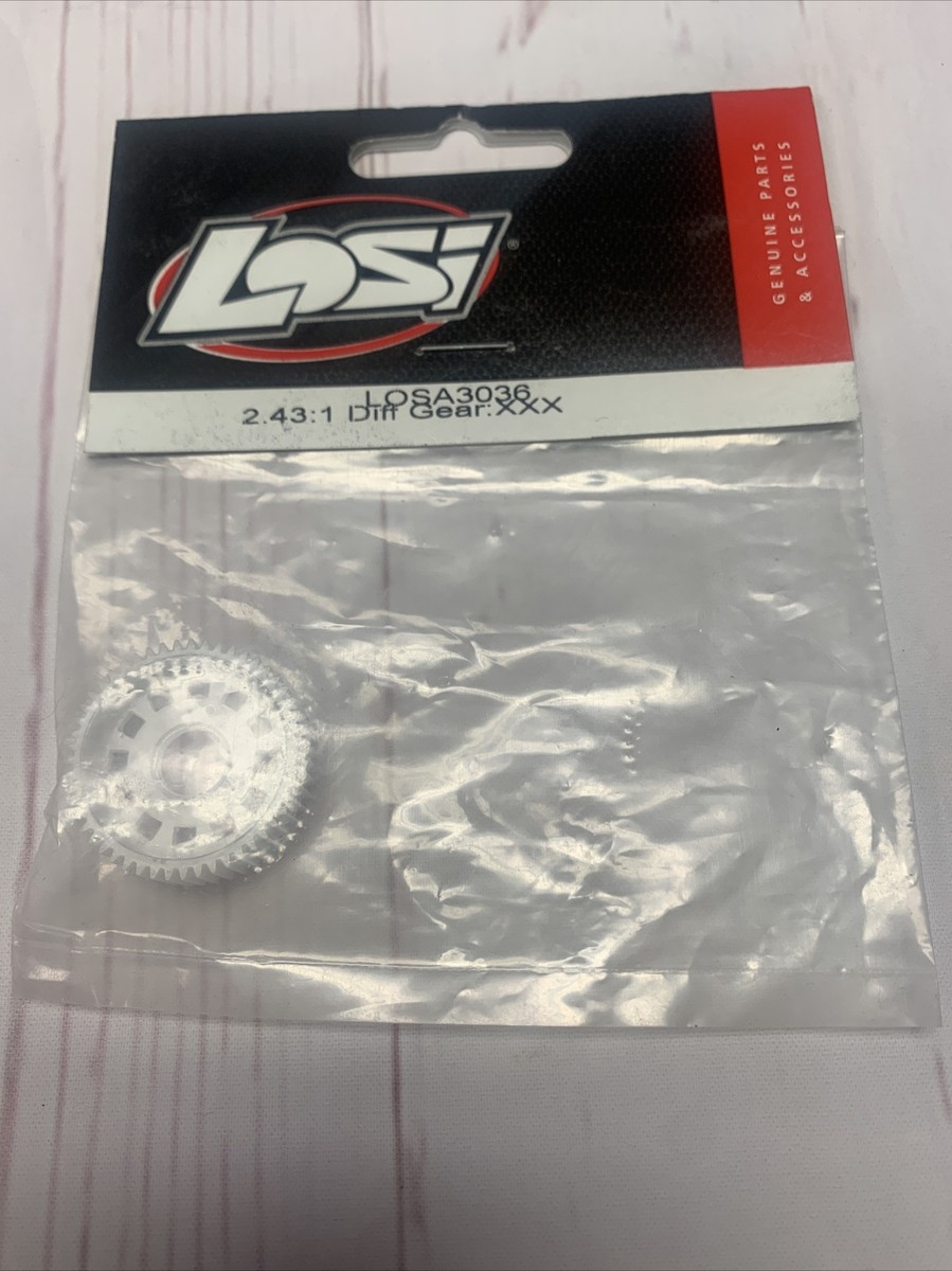 Team Losi LOSA3036 Diff Gear 2.43:1 XXX NEw In Package Xxxt BOX B1