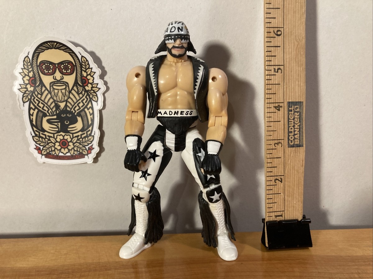 WRESTLING FIGURE WCW NWO WWE Toy Biz R 1999 - MACHO MAN WRESTLING FIGURE WCW NWO WWE Toy Biz R 1999 - MACHO MAN