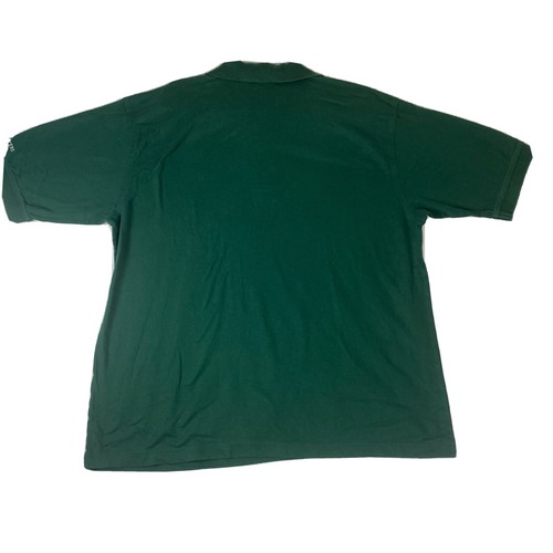 Masters Collection Polo Shirt Mens 2XL Green 60s Two Ply Cotton Golf Vtg - Picture 8 of 14