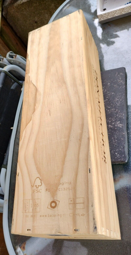 Don Melchor from Andes Chile wine or anything else wood storage box without lid. - Picture 8 of 13