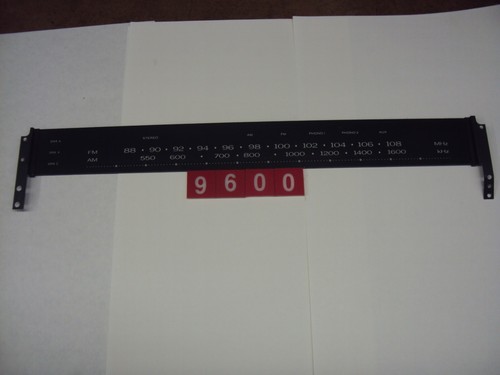 Kenwood KR 9600 AM/FM Dial Scale. V. Good Condition. Parting Out Entire  KR 9600