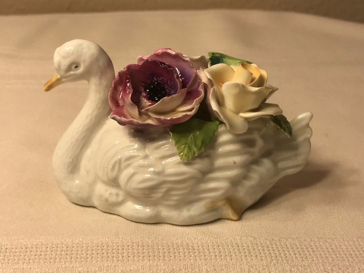 小物 BONEVILLE news 86ss-fw 87ss 3SET Vintage VINTAGE THORLEY BONE CHINA SWAN & ROSES - STAFFORDSHIRE ENGLAND | eBay