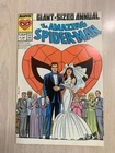 AMAZING SPIDER-MAN ANNUAL 21 VF WHITE PAGES 1987 WEDDING ISSUE & WOLVERINE