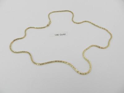 Macys funkelnde Gliederkette Halskette in 14K Gold - 16''