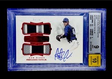 2019 Fernando Tatis Jr. Panini Flawless Ruby Dual Rookie Patch Auto /20