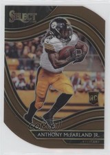 2020 Select Field Level Copper Prizm Die-Cut /355 Anthony McFarland Jr #381 2l4