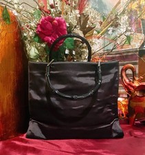 Gorgeous Authentic GUCCI Bamboo Tote Bag top handle satchel