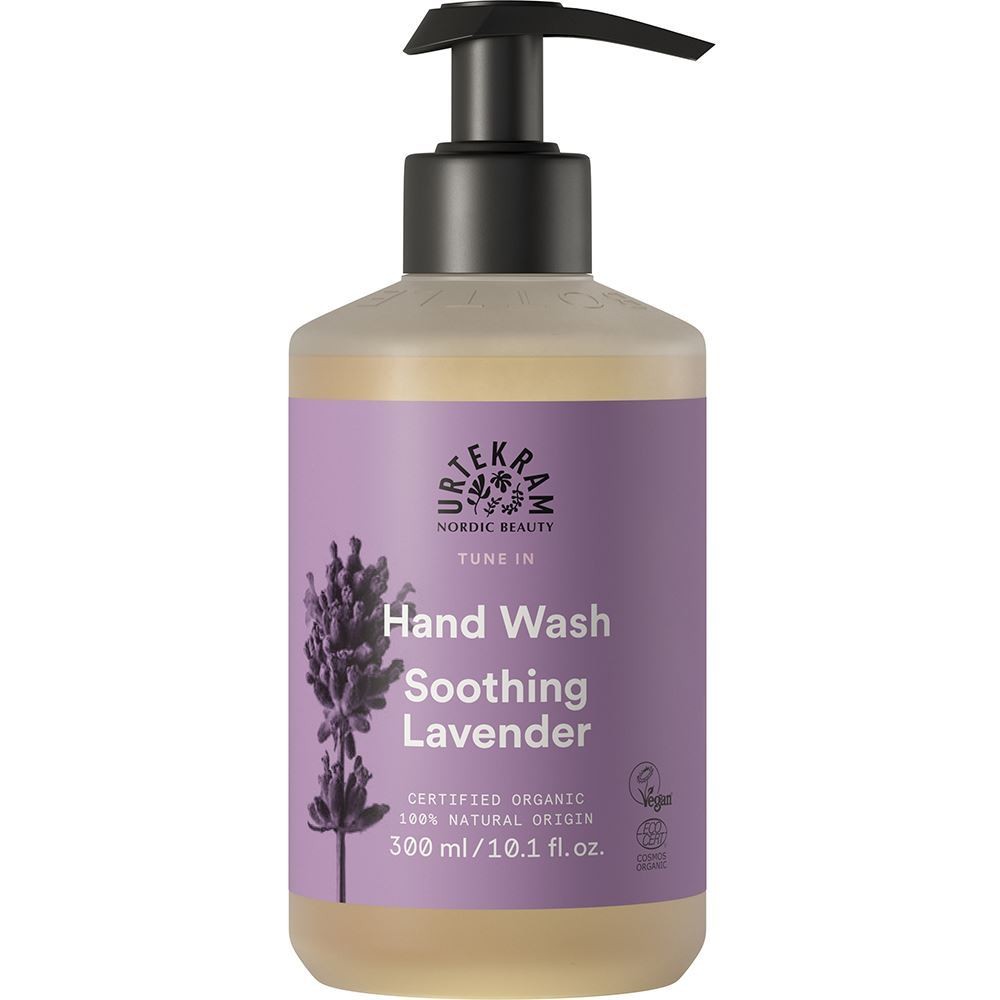 Urtekram Hand Wash - All Skin Types - Soothing Lavender - 300 Ml, Vegan, Organic, Natural Origin - Image 5